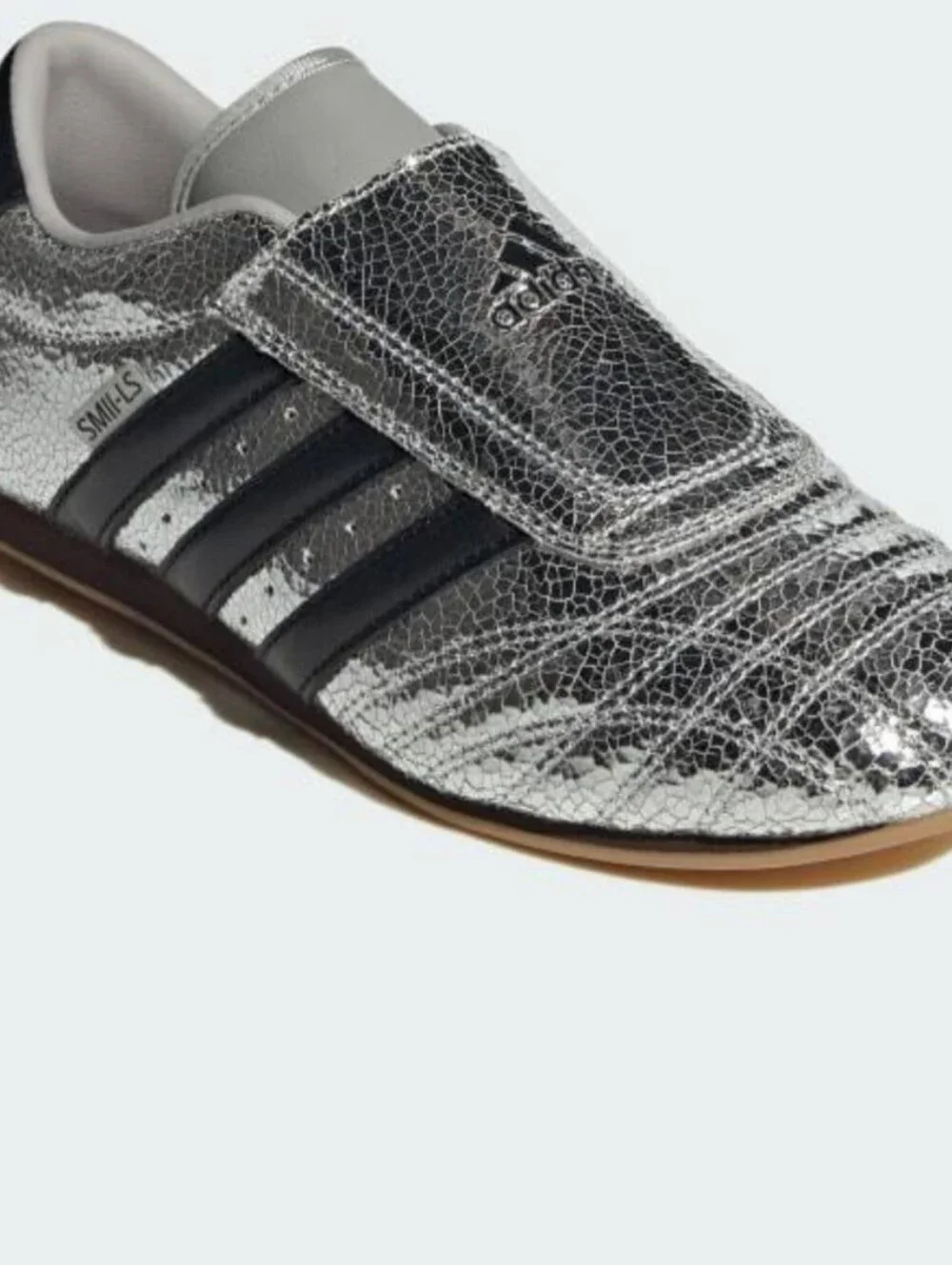 adidas Taekwondo Silver Metallic Women's Sneakers.
